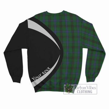 MacKendrick (McKendrick) Tartan Sweatshirt with Family Crest Circle Style - Tartan Vibes Clothing