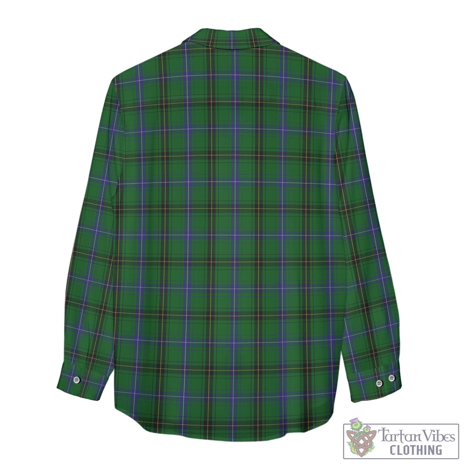 MacKendrick (McKendrick) Tartan Women's Casual Shirt with Family Crest - Tartan Vibes Clothing