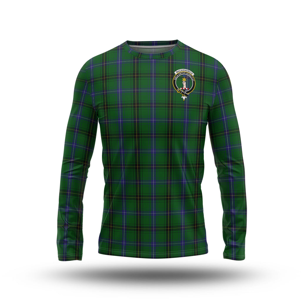 MacKendrick (McKendrick) Tartan Long Sleeve T-Shirt with Family Crest - Tartan Vibes Clothing