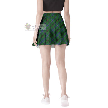 MacKendrick Tartan Women's Plated Mini Skirt