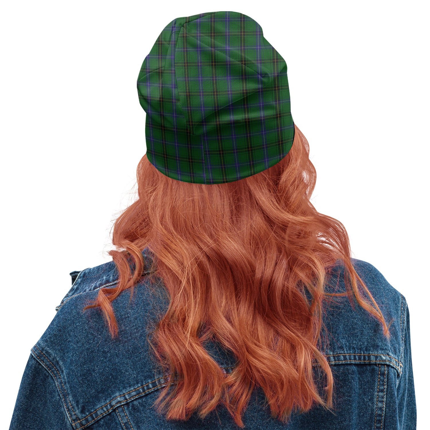 MacKendrick (McKendrick) Tartan Beanies Hat with Family Crest - Tartan Vibes Clothing