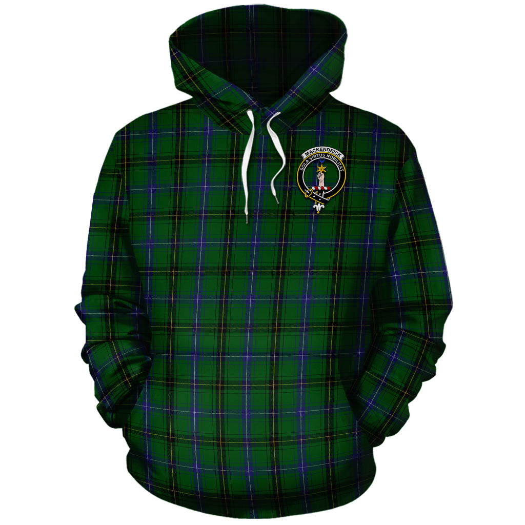 MacKendrick (McKendrick) Tartan Hoodie with Family Crest - Tartan Vibes Clothing