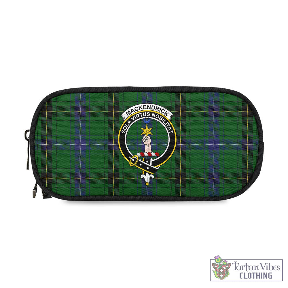 MacKendrick (McKendrick) Tartan Pen and Pencil Case with Family Crest - Tartan Vibes Clothing