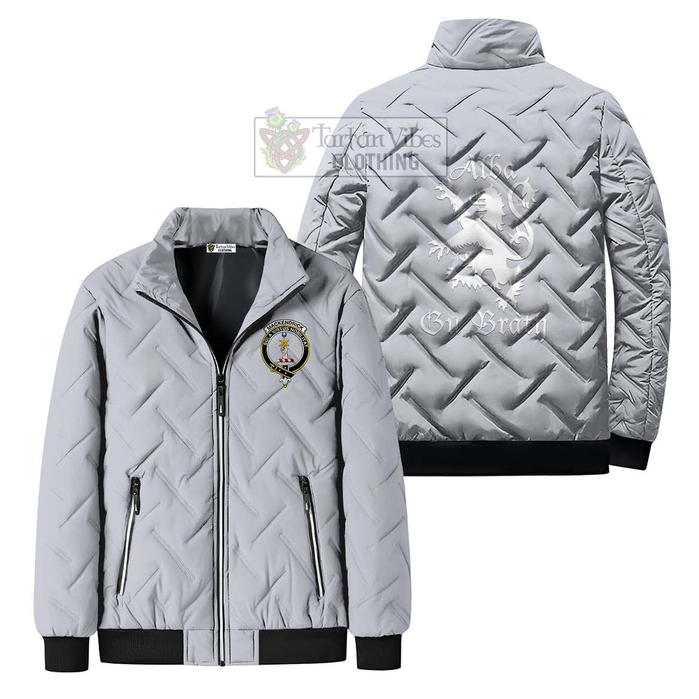 MacKendrick (McKendrick) Family Crest Padded Cotton Jacket Lion Rampant Alba Gu Brath Style - 2D-tartanvibesclothing