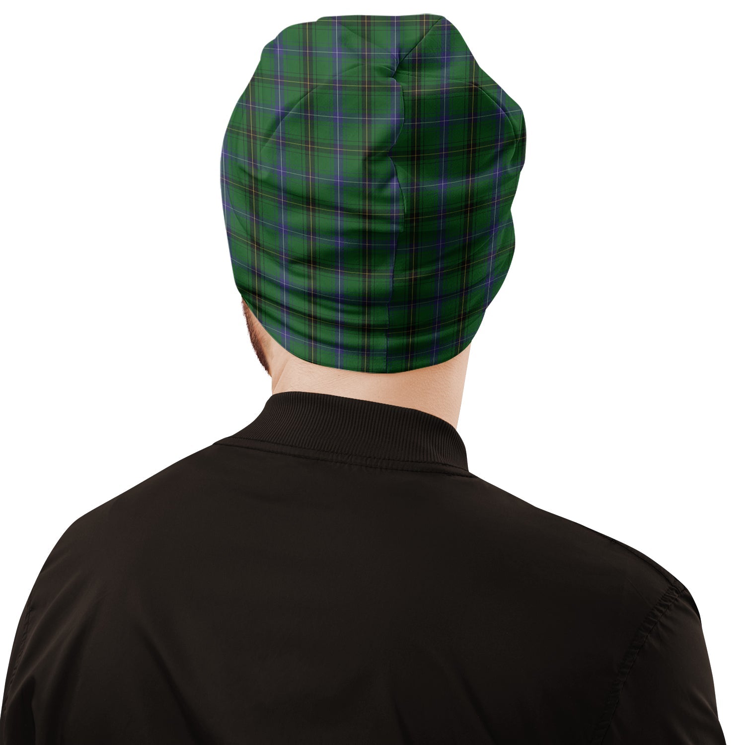 MacKendrick (McKendrick) Tartan Beanies Hat with Family Crest - Tartan Vibes Clothing