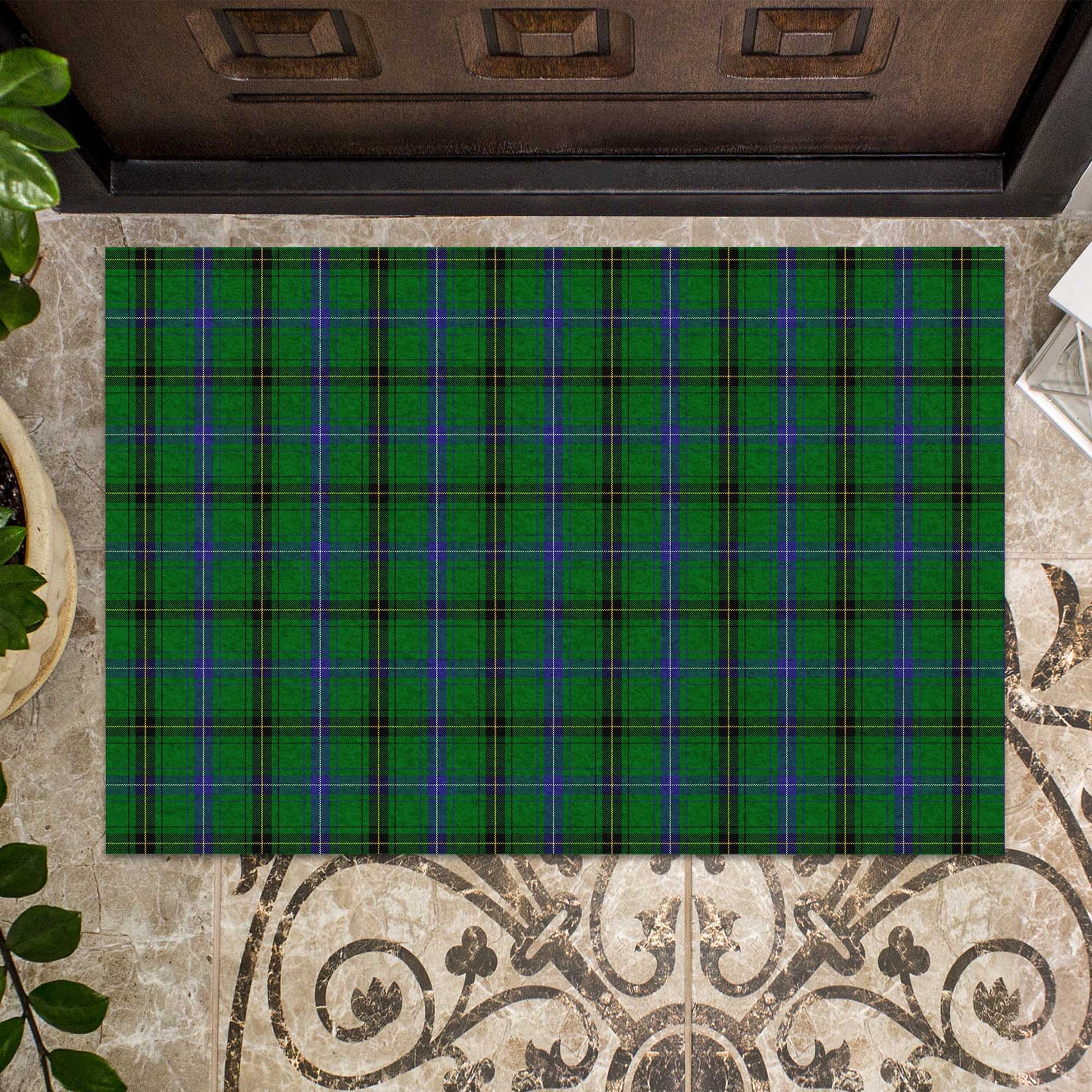 MacKendrick (McKendrick) Tartan Rubber Doormat - Tartan Vibes Clothing