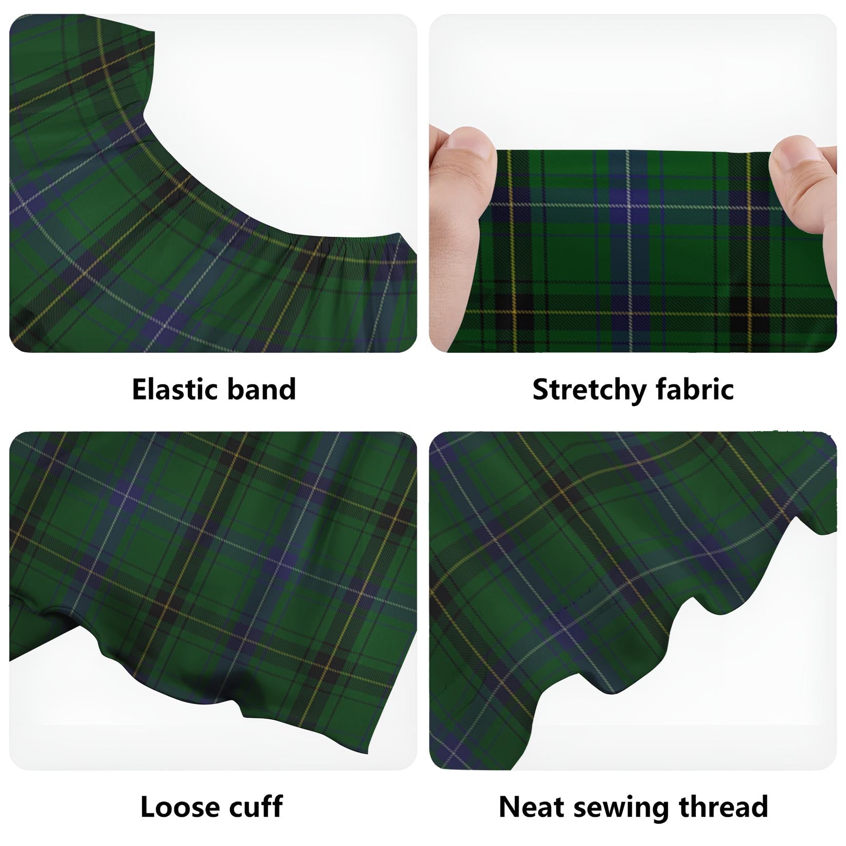MacKendrick (McKendrick) Tartan Off Shoulder Long Dress - Tartan Vibes Clothing