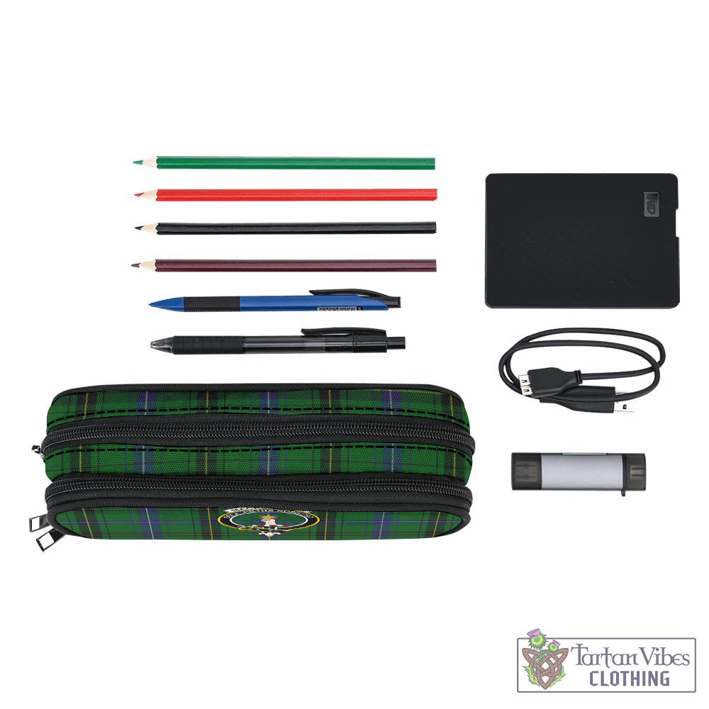 MacKendrick (McKendrick) Tartan Pen and Pencil Case with Family Crest - Tartan Vibes Clothing
