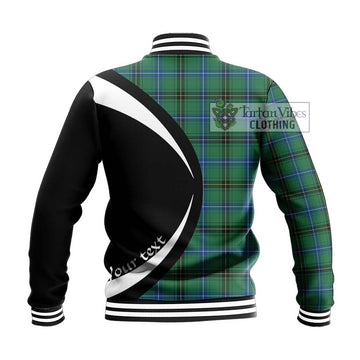MacKendrick Ancient Tartan Baseball Jacket with Family Crest Circle Style