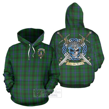 MacKendrick (McKendrick) Tartan Hoodie with Family Crest Celtic Skull Style Zip Hoodie - Tartan Vibes Clothing