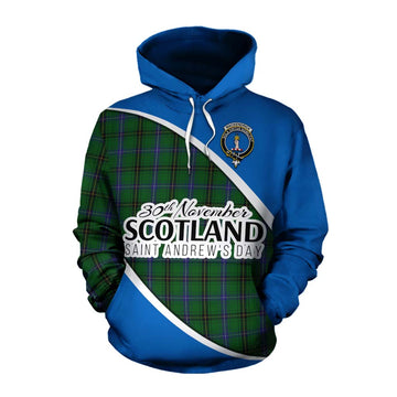 MacKendrick (McKendrick) Family Crest Tartan Cotton Hoodie Celebrate Saint Andrew's Day in Style Pullover Hoodie XS - Tartan Vibes Clothing