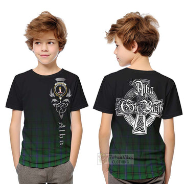 MacKendrick (McKendrick) Tartan Kid T-Shirt Featuring Alba Gu Brath Family Crest Celtic Inspired Youth XL Size14 - Tartan Vibes Clothing