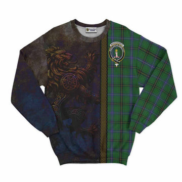 MacKendrick (McKendrick) Tartan Family Crest Sweatshirt Alba Gu Brath Be Brave Lion Ancient Style Unisex - Tartan Vibes Clothing