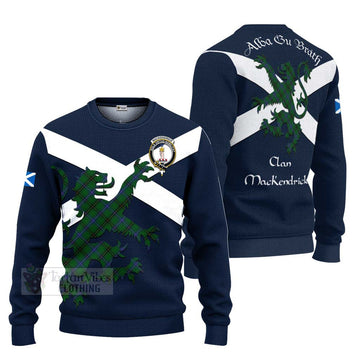 MacKendrick (McKendrick) Tartan Lion Rampant Ugly Sweater Proudly Display Your Heritage with Alba Gu Brath and Clan Name Unisex - Tartan Vibes Clothing
