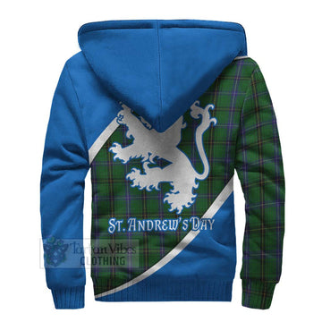 MacKendrick (McKendrick) Family Crest Tartan Sherpa Hoodie Celebrate Saint Andrew's Day in Style - Tartan Vibes Clothing