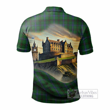 Tartan Vibes Clothing MacKendrick (McKendrick) Tartan Family Crest Polo Shirt with Scottish Ancient Castle Stype