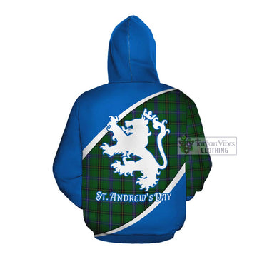 MacKendrick (McKendrick) Family Crest Tartan Cotton Hoodie Celebrate Saint Andrew's Day in Style Pullover Hoodie - Tartan Vibes Clothing