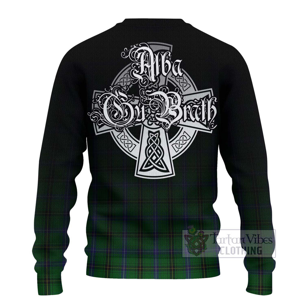 MacKendrick (McKendrick) Tartan Ugly Sweater Featuring Alba Gu Brath Family Crest Celtic Inspired - Tartan Vibes Clothing