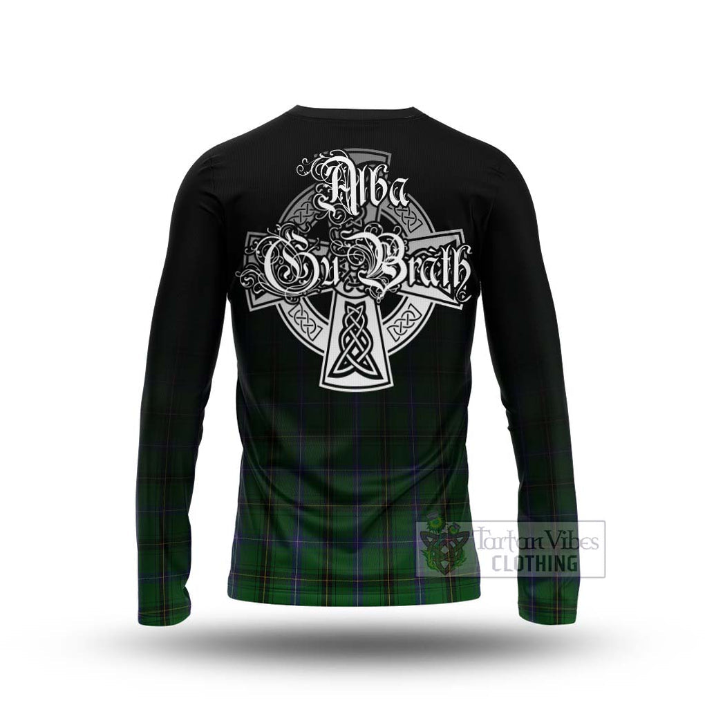 MacKendrick (McKendrick) Tartan Long Sleeve T-Shirt Featuring Alba Gu Brath Family Crest Celtic Inspired - Tartan Vibes Clothing