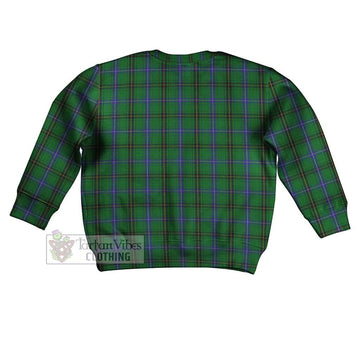 MacKendrick (McKendrick) Tartan Kid Ugly Sweater with Family Crest - Tartan Vibes Clothing
