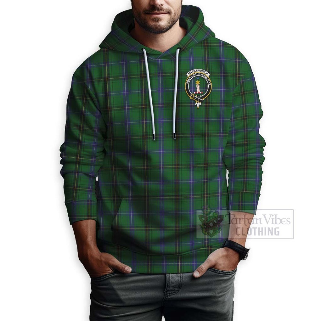 MacKendrick (McKendrick) Tartan Hoodie with Family Crest Celtic Skull Style - Tartan Vibes Clothing