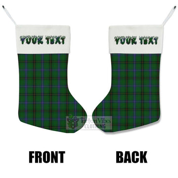 MacKendrick (McKendrick) Tartan Christmas Stocking with Personalized Text - Tartan Vibes Clothing