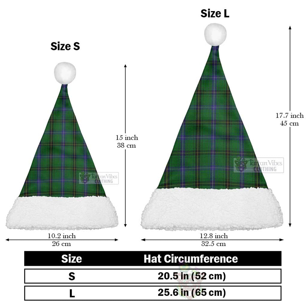 MacKendrick (McKendrick) Tartan Christmas Santa Hats Christmas Hat L 25.6in (65cm) - Tartan Vibes Clothing