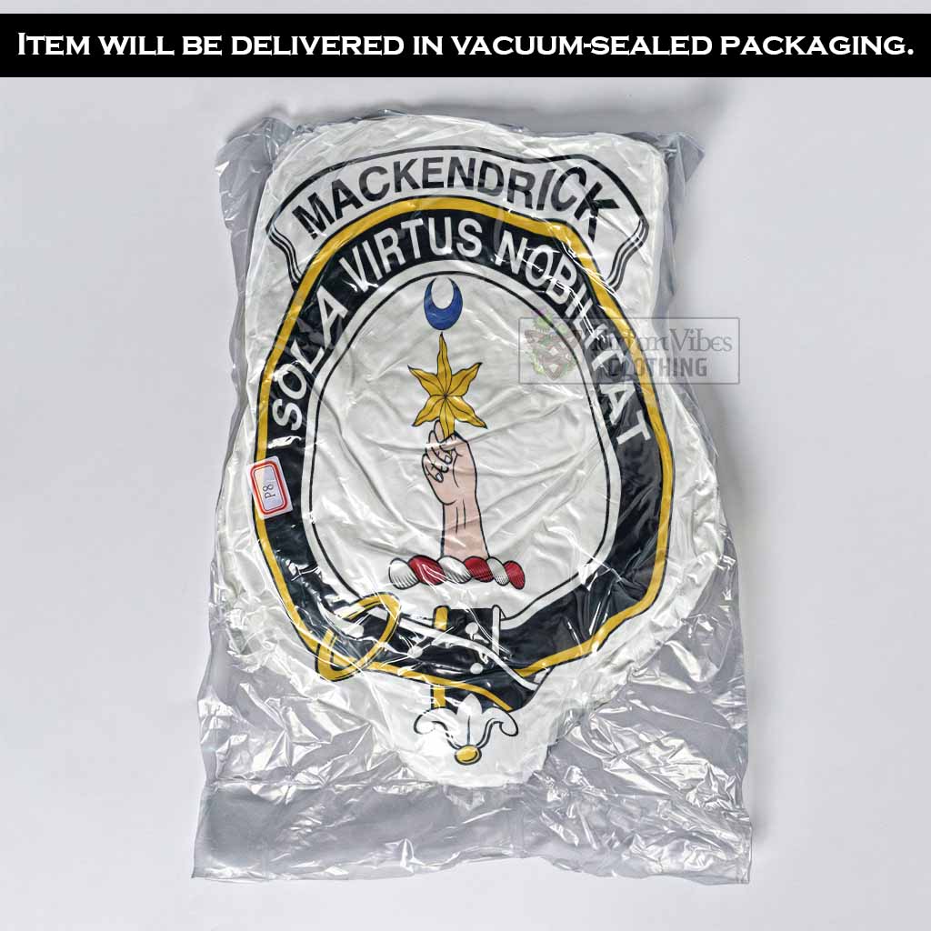 MacKendrick (McKendrick) Clan Crest Shaped Throw Pillow, Scottish Clan Badge Decorative Pillow