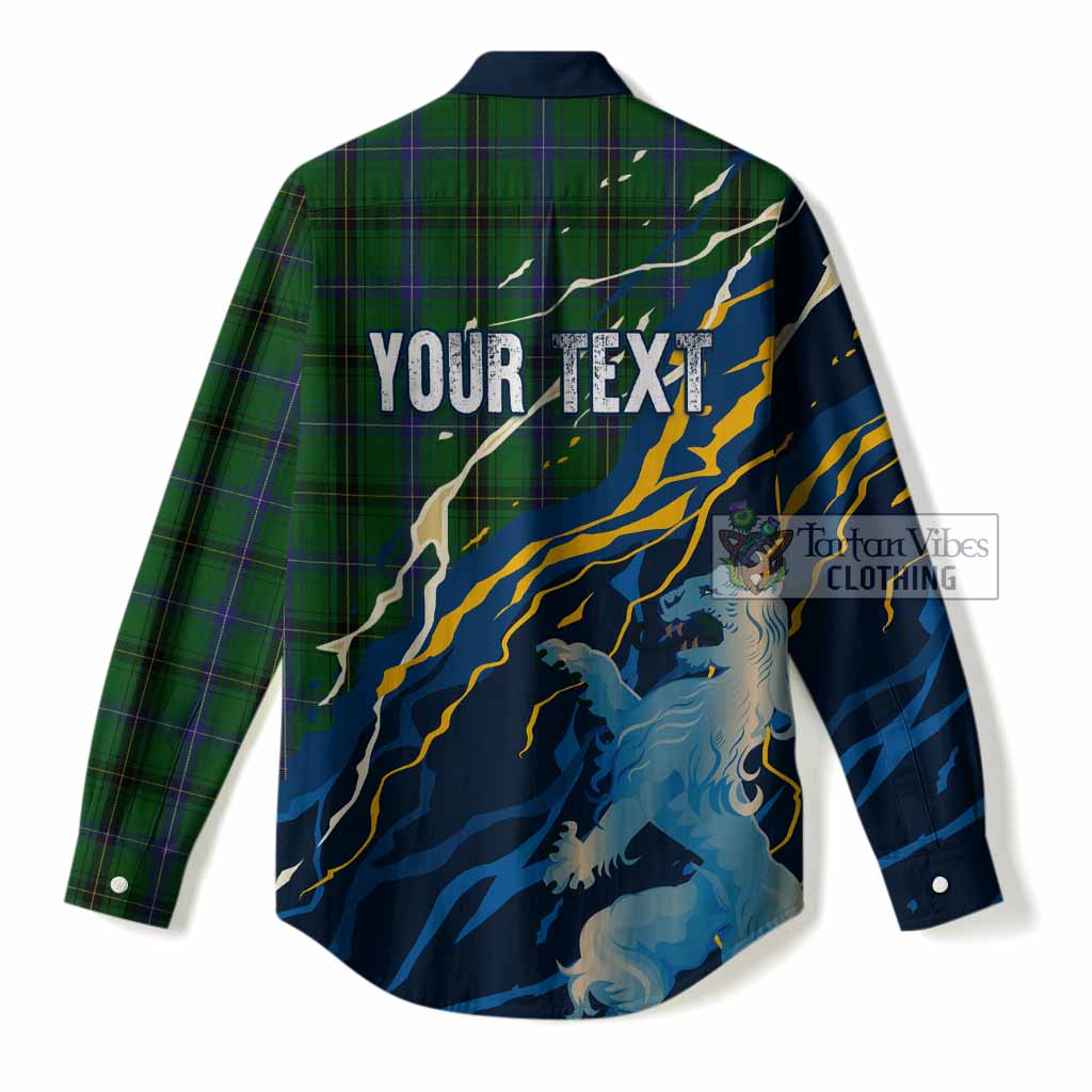 MacKendrick (McKendrick) Scotland Tartan Women Casual Shirt WC2026 Football - We'll Be Coming