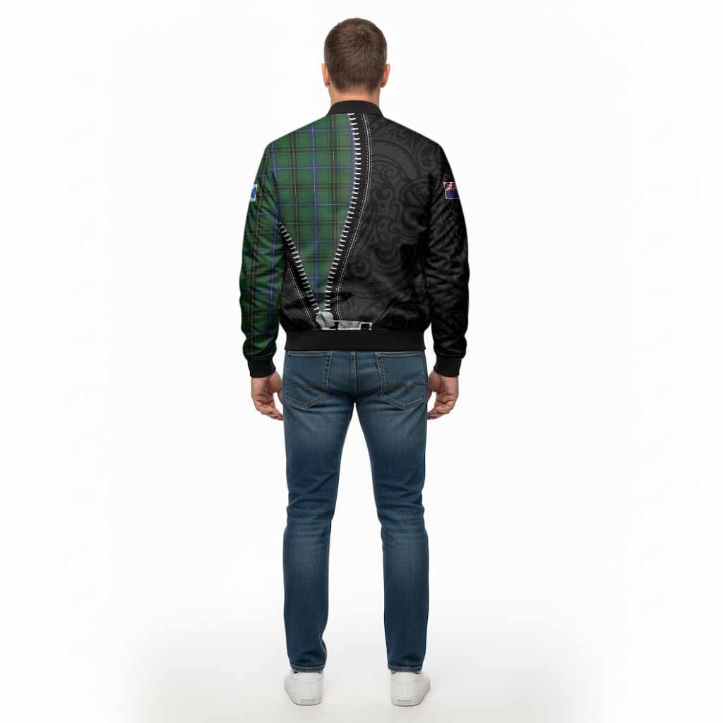 MacKendrick (McKendrick) Tartan Bomber Jacket New Zealand Pattern Unique Zipper Stylized