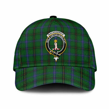 MacKendrick (McKendrick) Tartan Classic Cap with Family Crest