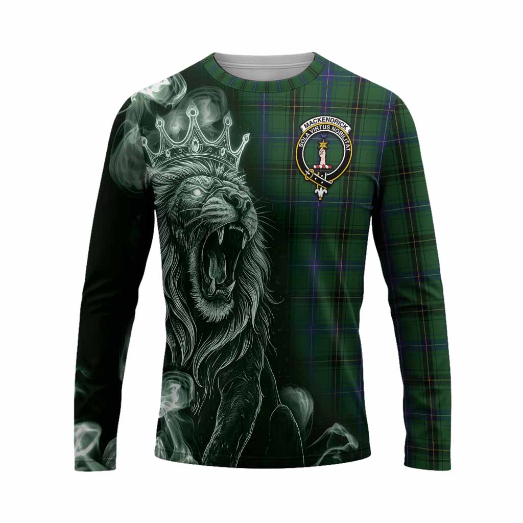 MacKendrick (McKendrick) Tartan Long Sleeve T-Shirt Roaring Lion Heritage