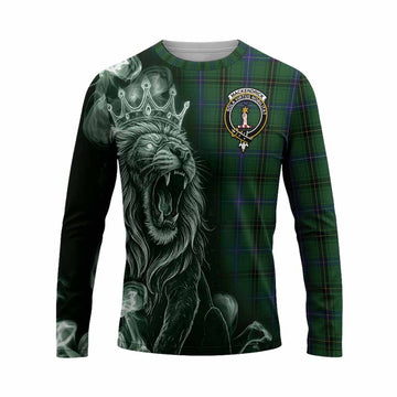 MacKendrick (McKendrick) Tartan Long Sleeve T-Shirt Roaring Lion Heritage