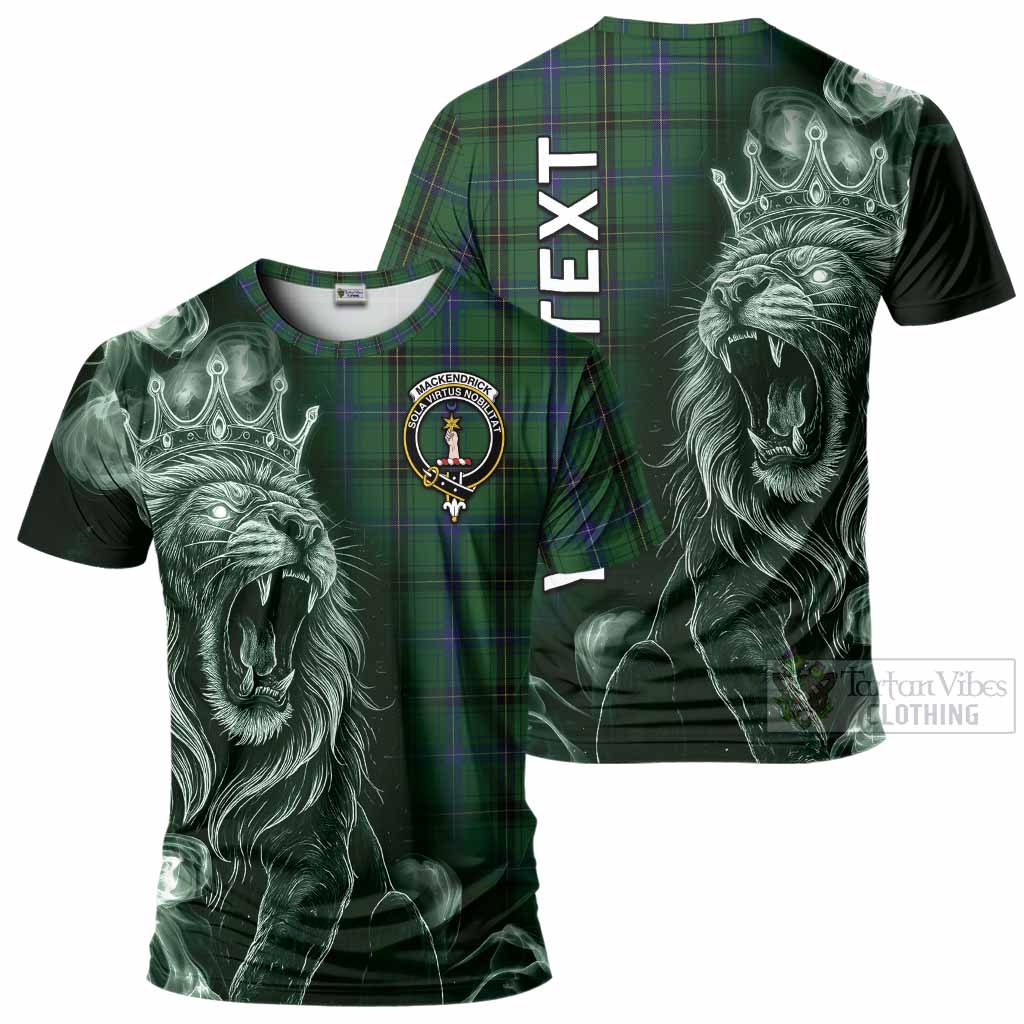 MacKendrick (McKendrick) Tartan T-Shirt Roaring Lion Heritage
