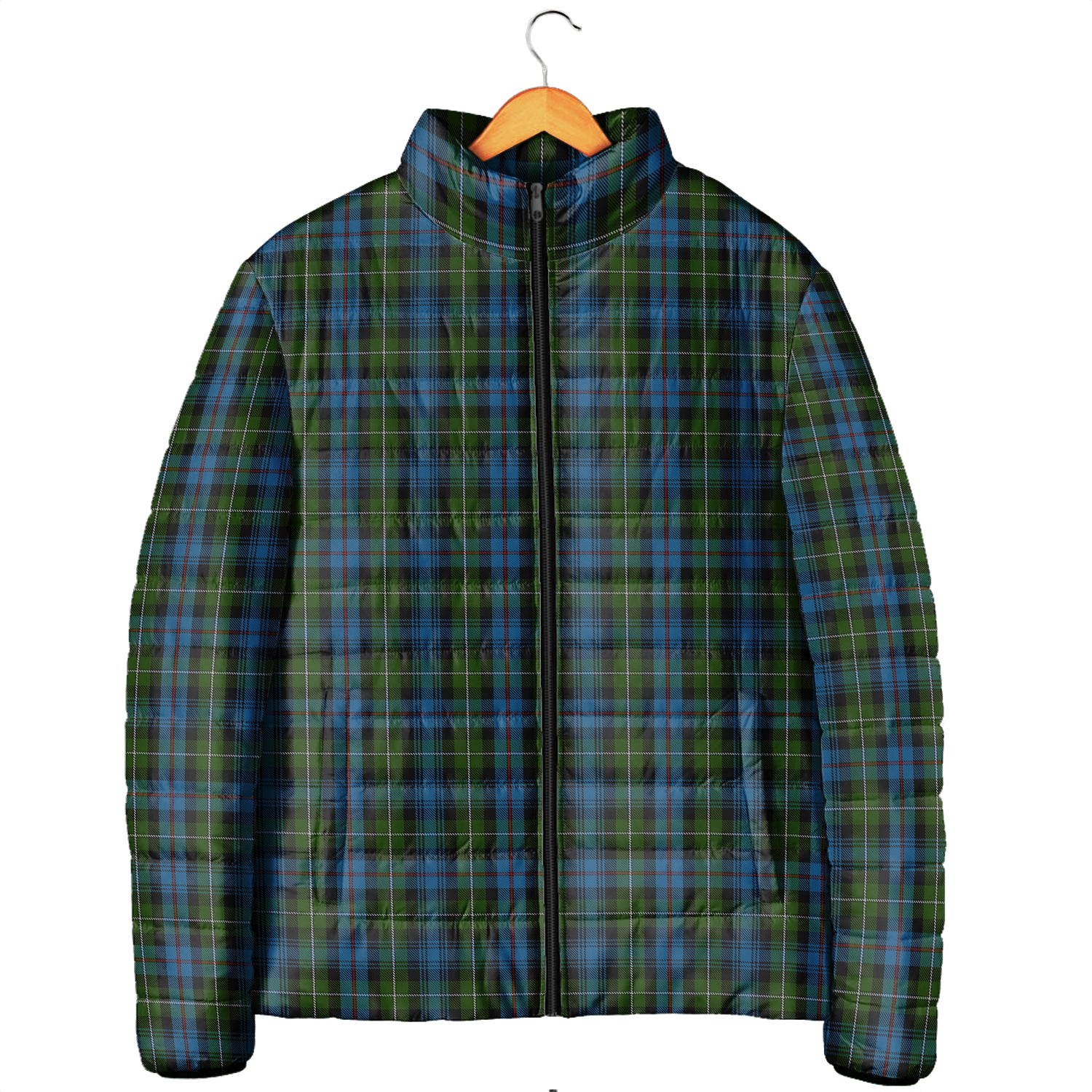 Mackenzie (Mckenzie) Tartan Padded Jacket Men's Padded Jacket - Tartan Vibes Clothing