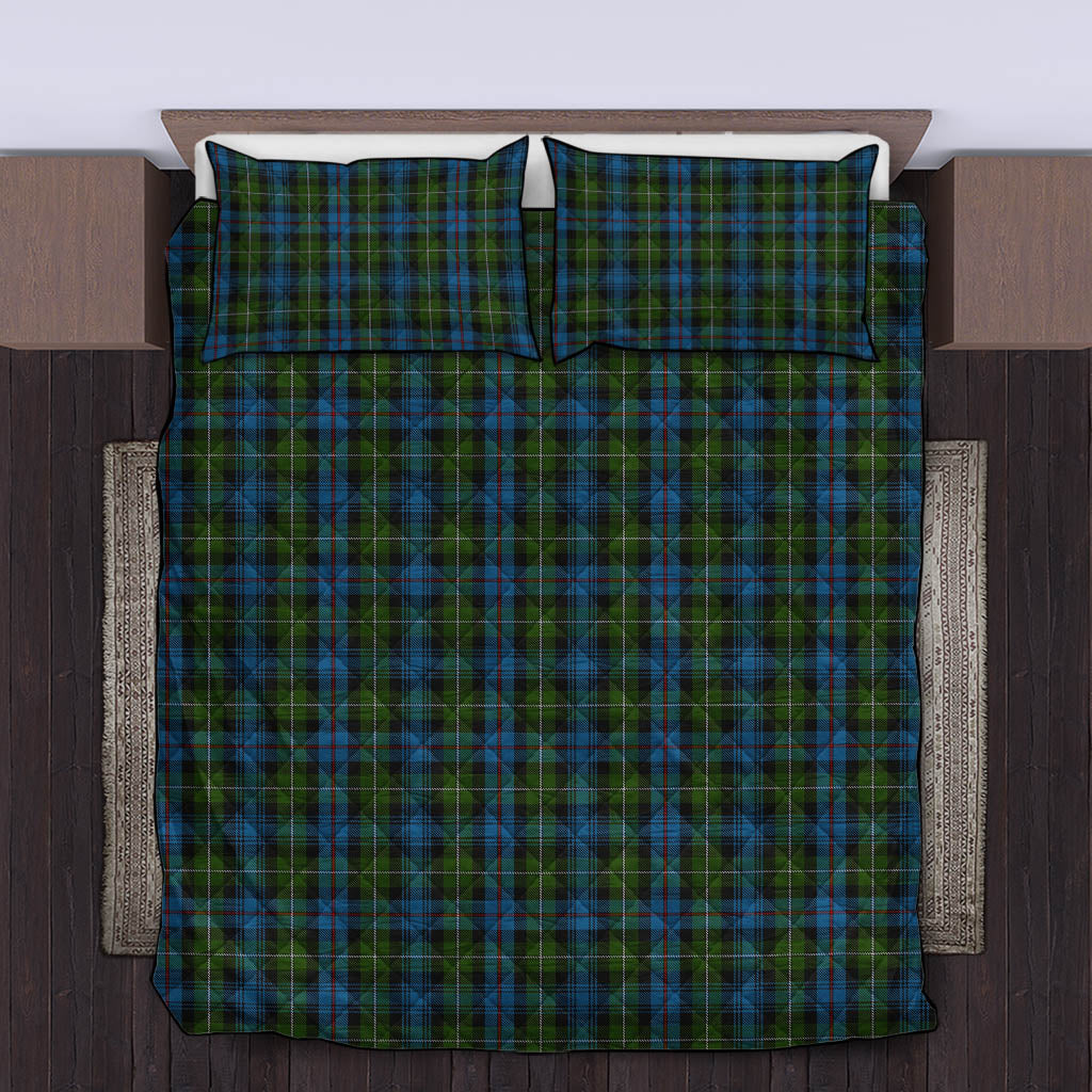 Mackenzie (Mckenzie) Tartan Quilt Bed Set King - Tartan Vibes Clothing