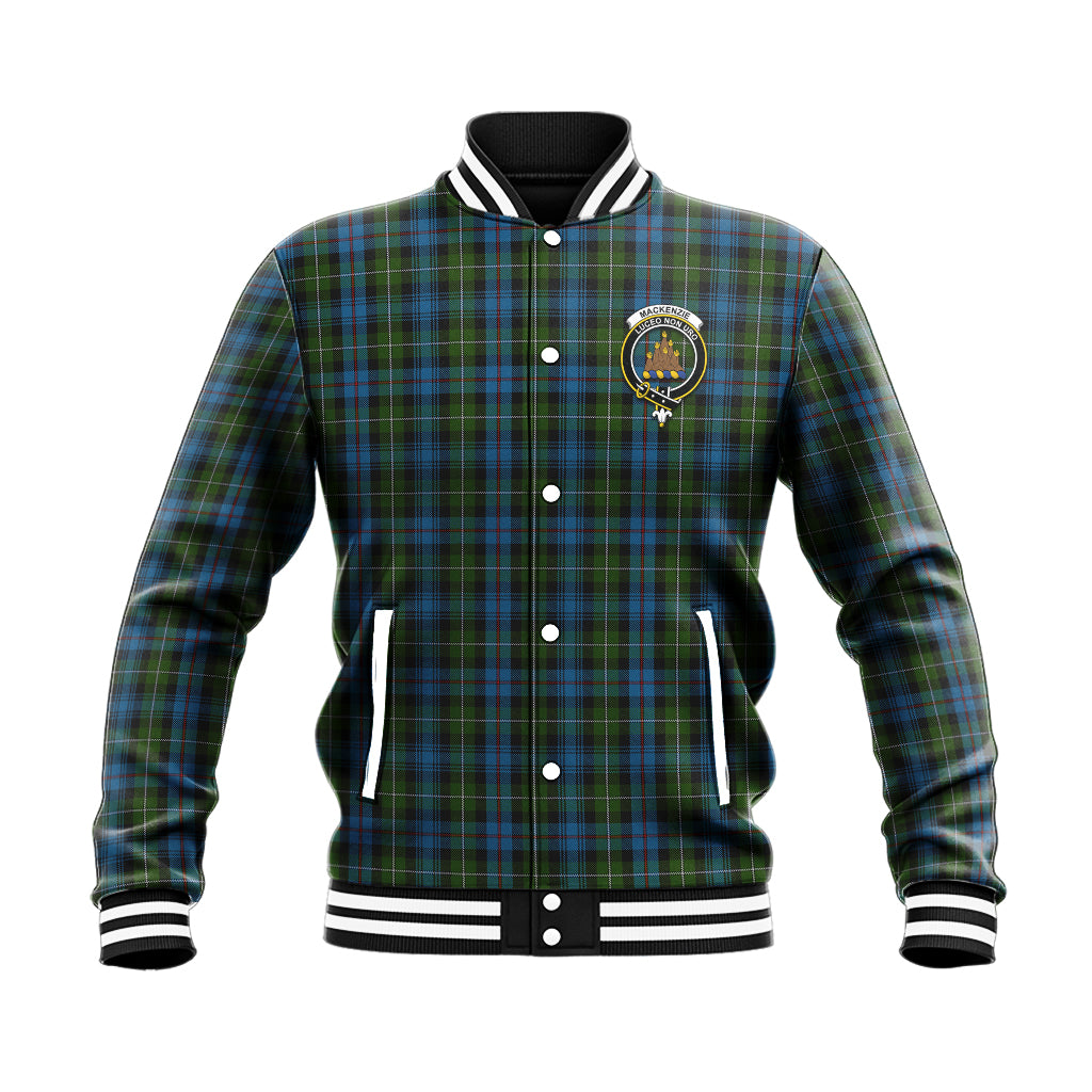 Mackenzie (Mckenzie) Tartan Baseball Jacket with Family Crest - Tartan Vibes Clothing