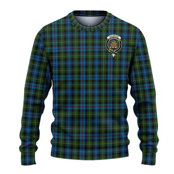 Mackenzie (Mckenzie) Tartan Ugly Sweater with Family Crest