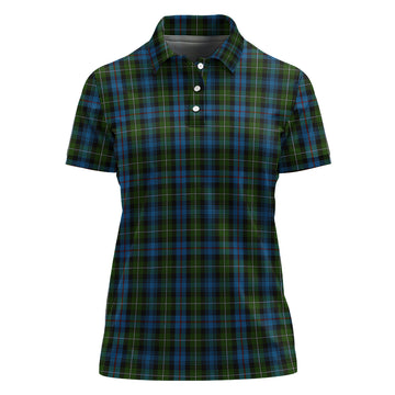 Mackenzie (Mckenzie) Tartan Polo Shirt For Women