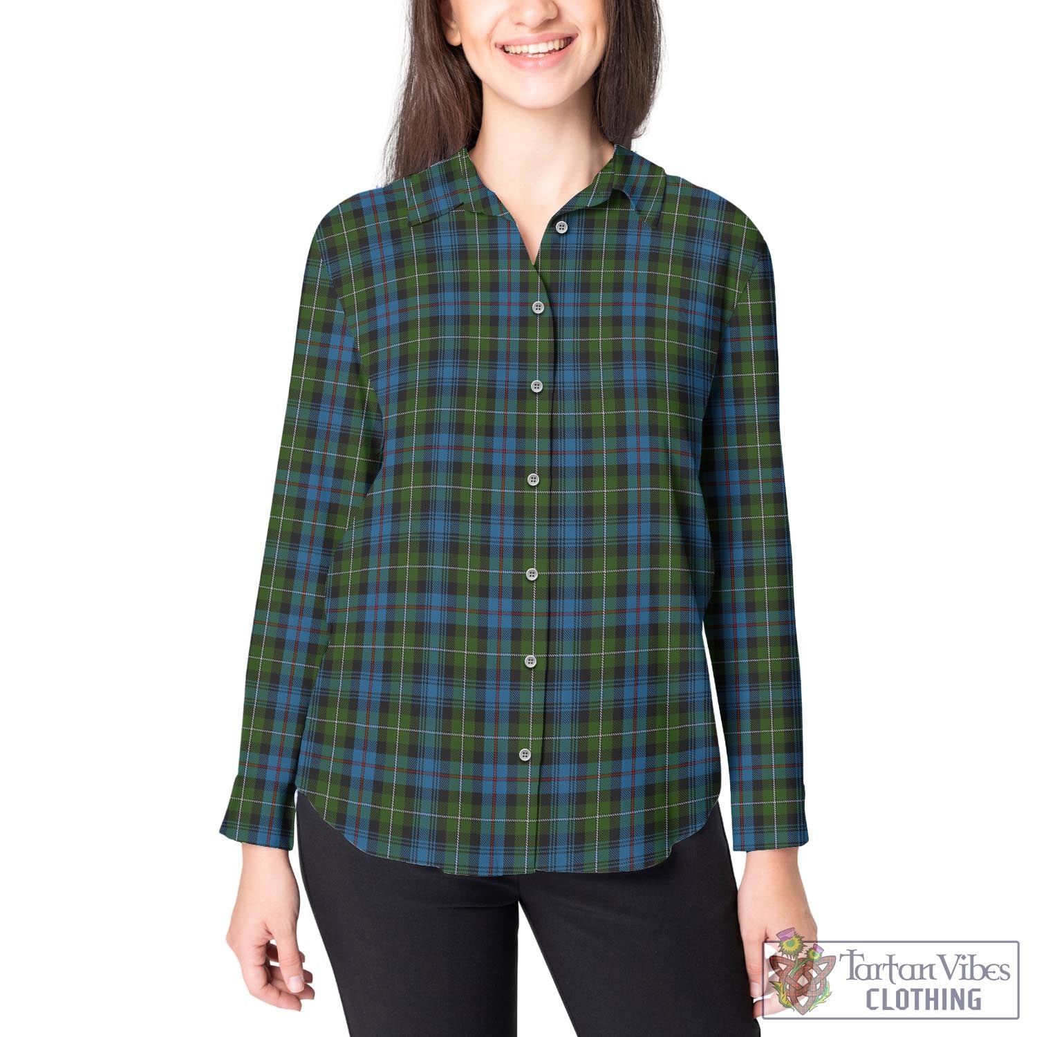 MacKenzie Tartan Womens Casual Shirt