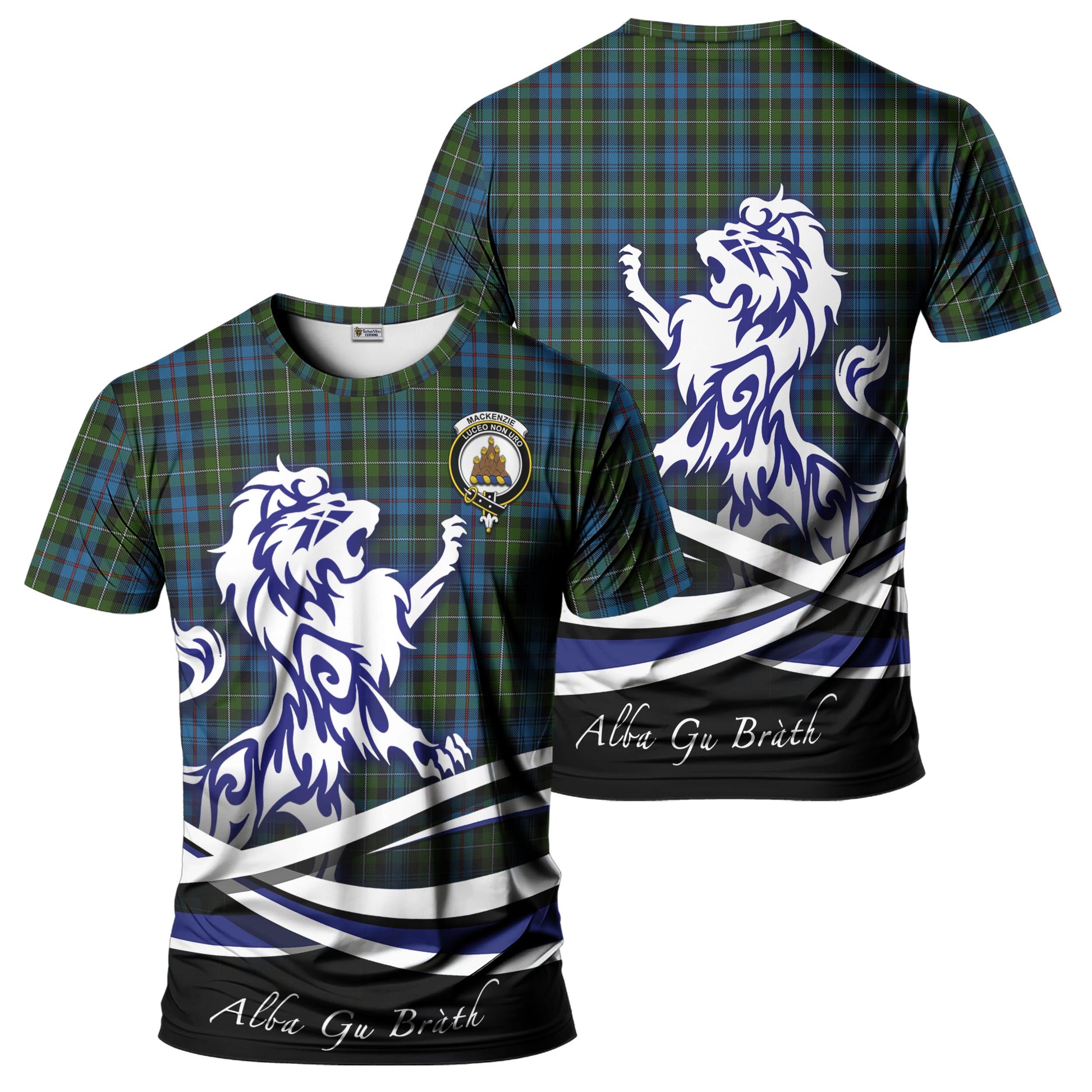 mackenzie-tartan-t-shirt-with-alba-gu-brath-regal-lion-emblem