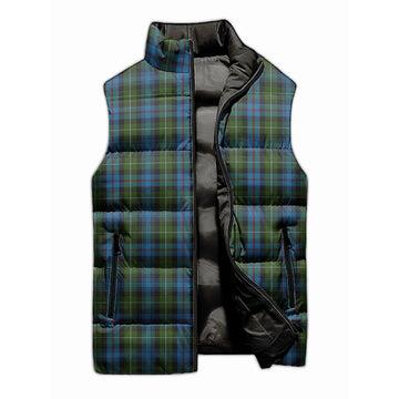 Mackenzie (Mckenzie) Tartan Sleeveless Puffer Jacket