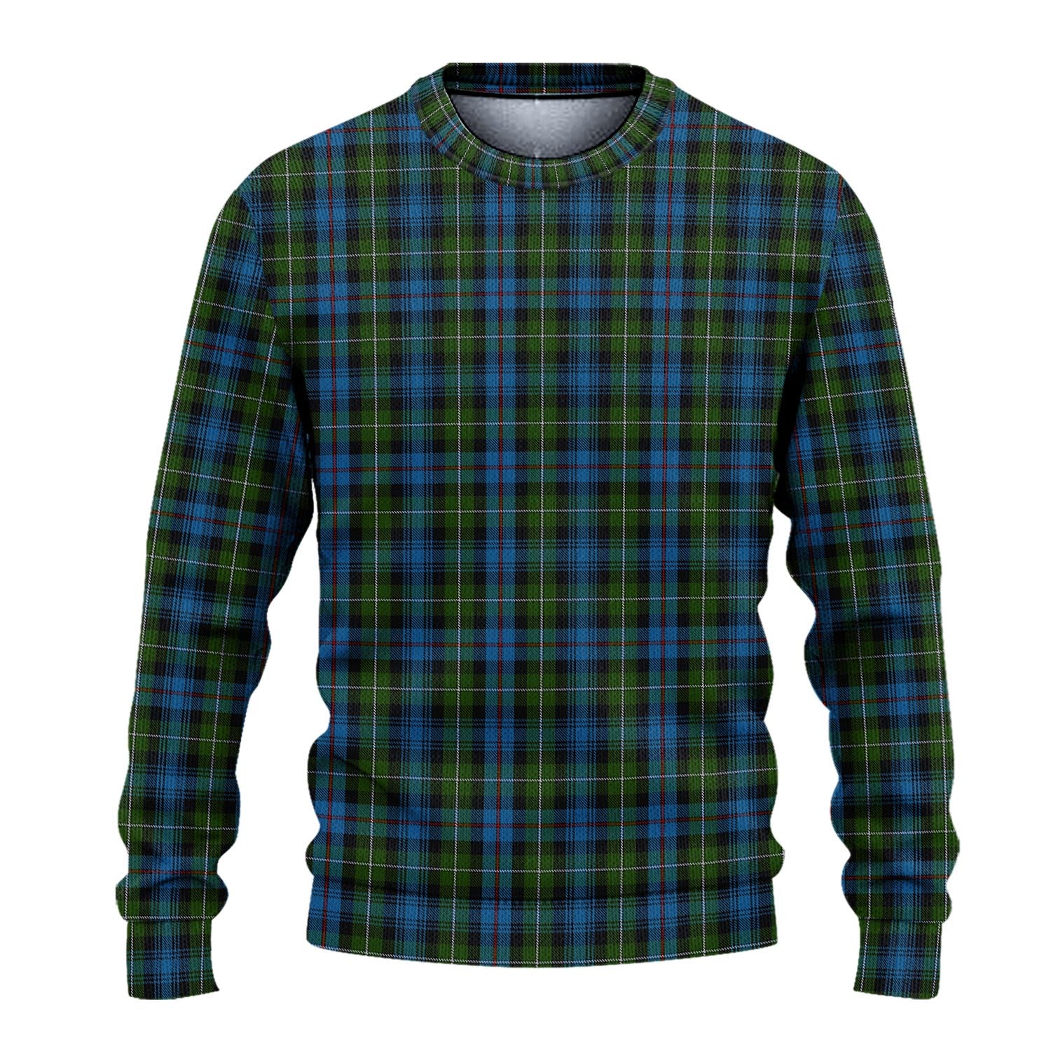 MacKenzie Tartan Knitted Sweater - Tartanvibesclothing