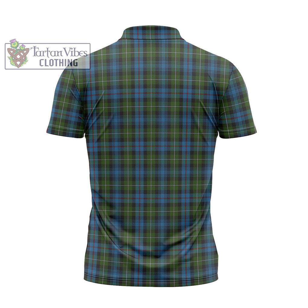 Tartan Vibes Clothing MacKenzie Tartan Zipper Polo Shirt