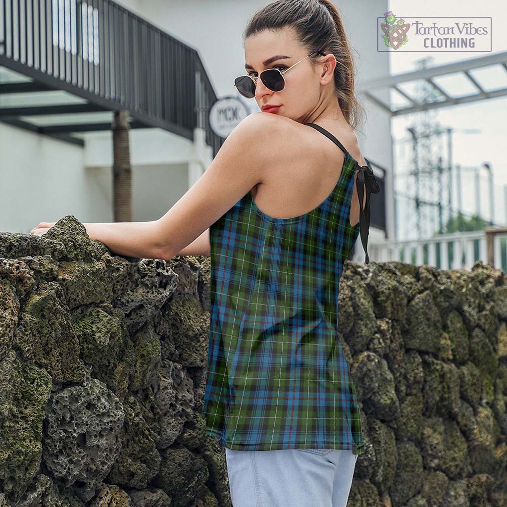 Tartan Vibes Clothing Mackenzie Tartan Loose Halter Neck Camisole