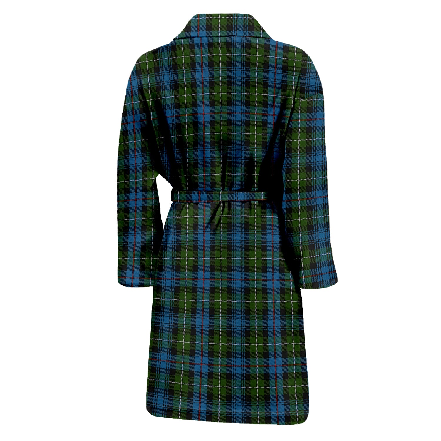 Mackenzie (Mckenzie) Tartan Bathrobe with Family Crest - Tartan Vibes Clothing
