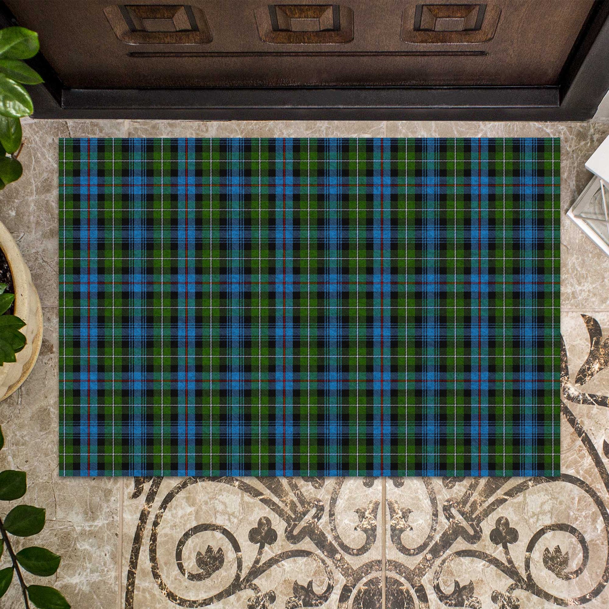 MacKenzie Tartan Door Mat - Tartanvibesclothing