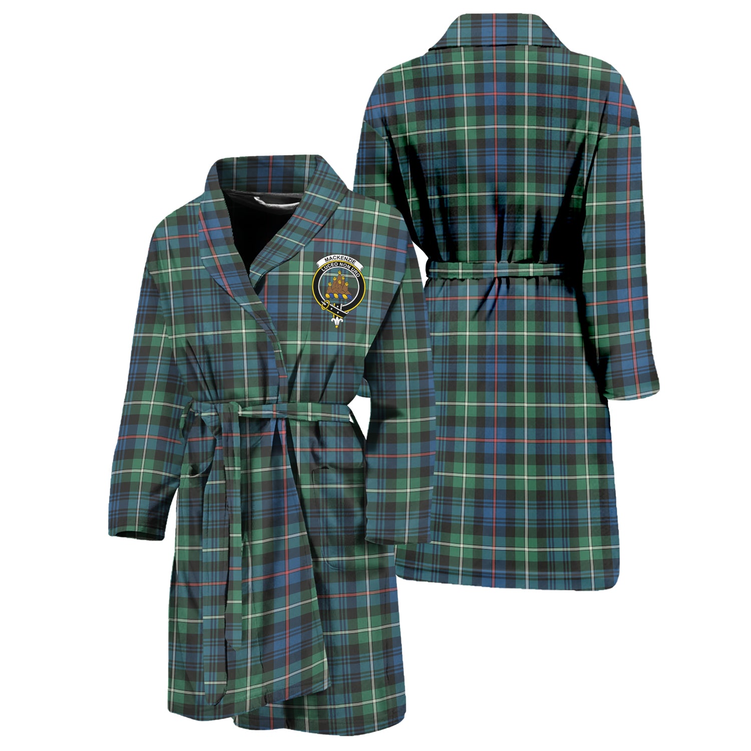 mackenzie-ancient-tartan-bathrobe-with-family-crest