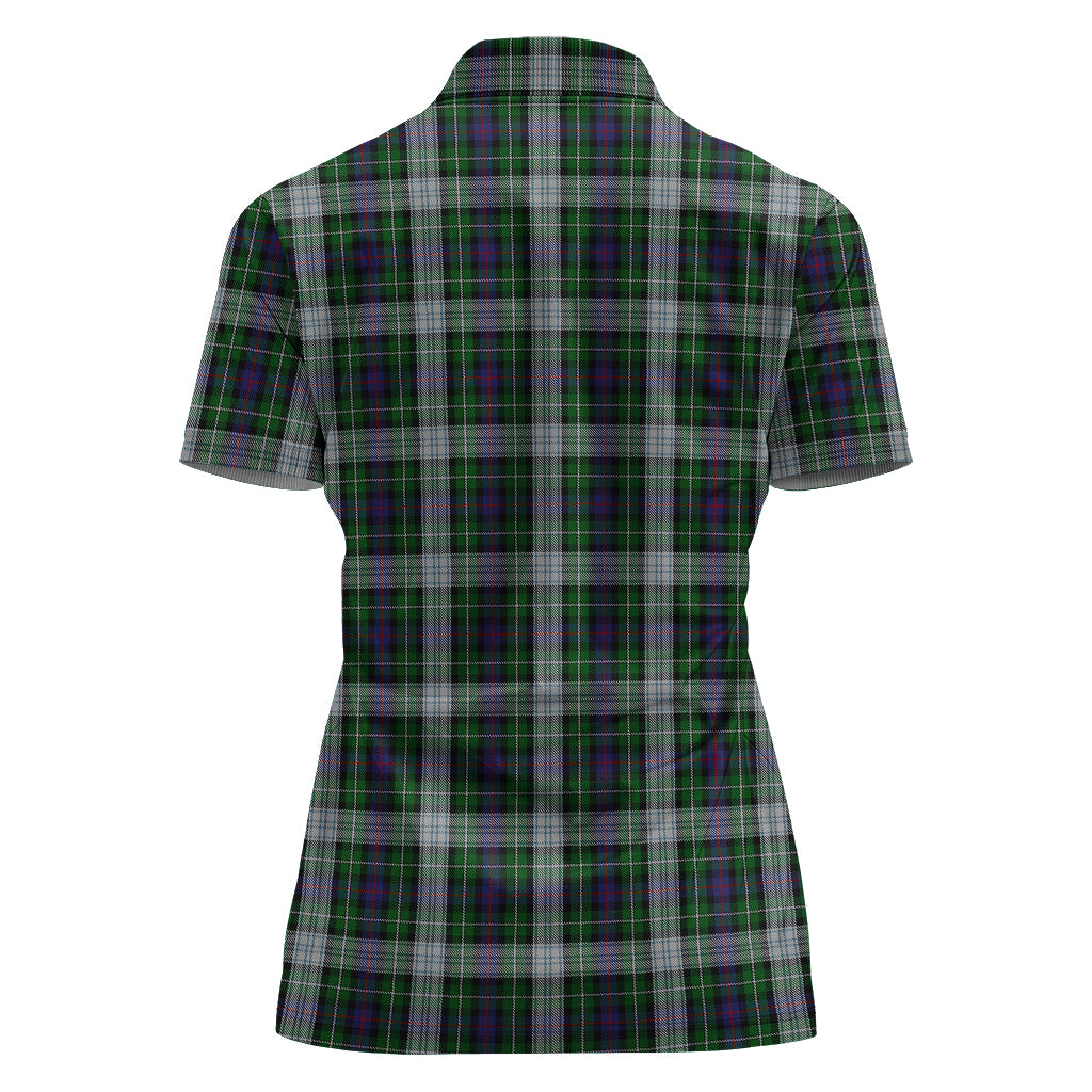 mackenzie-dress-tartan-polo-shirt-with-family-crest-for-women