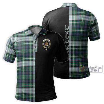 Mackenzie Dress Ancient Tartan Polo Shirt with Family Crest and Half Of Me Style
